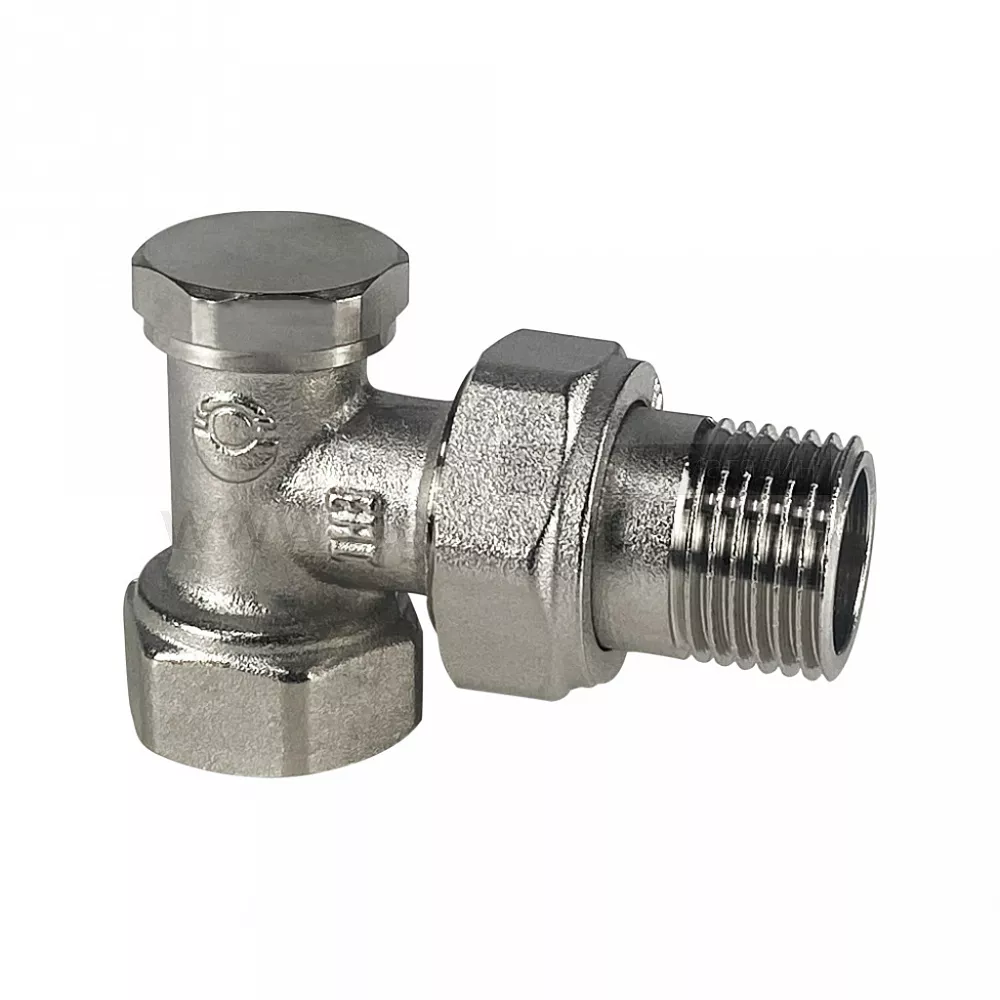 Клапан запорный угловой 3/4" (VALFEX VF.019.N.05)